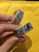 Cinta adhesiva de dibujos animados BH1138, 15mm x 5m, Washi, para álbum de recortes, película mágica decorativa, adhesivo de papelería