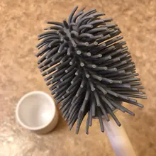 Youpin Yijie-cepillos y soporte para inodoro de almacenamiento Vertical TPR, juego de limpiador de silicona, cerdas de pegamento para baño, herramienta de limpieza xiaomi