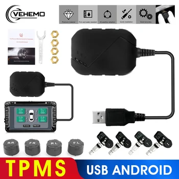 USB Android TPMS Tire Pressure Monitoring System Display Alarm System 5V Internal Sensors Android Navigation Car Radio 4 Sensors
USB Android TPMS Tire Pressure Monitoring System Display Alarm System 5V Internal Sensors Android Navigation Car Radio 4 Sensors