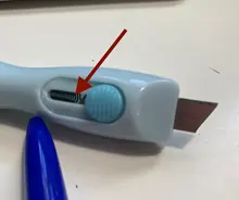 Mini cuchillo de utilidad portátil con forma de nube de conejo, cortador de papel, hoja de afeitar, material de papelería Escolar para oficina