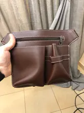 Bolsa profesional para tijeras de barbero, riñonera, herramienta para salón de peluquería