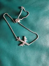 Pulsera de avión chapada en plata para mujer, Avión de circón, pulsera de cadena ajustable, joyería de lujo, regalo para niña