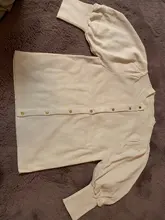 Neploe-Chaqueta con cuello redondo para mujer, suéter con botones, Color sólido, cálido, Otoño, 2021