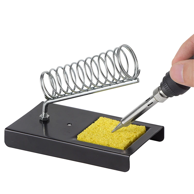 JCD Soldering Iron Stand Holder Metal Pads Generic High Temperature Support sponge clean for Solder tips Sucker Desoldering Pump
JCD Soldering Iron Stand Holder Metal Pads Generic High Temperature Support sponge clean for Solder tips Sucker Desoldering Pump
