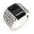 Turkish Jewelry 925 Sterling Silver Ring Real Gemstone Men Rings Male Jewelry Rings For Mens Rings Women Men's Rings Mens ring
Turkish Jewelry 925 Sterling Silver Ring Real Gemstone Men Rings Male Jewelry Rings For Mens Rings Women Men's Rings Mens ring