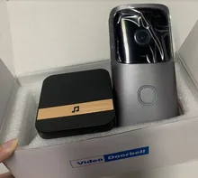 Timbre de puerta inteligente inalámbrico para interior, WiFi, CA 110-220V, para vídeo