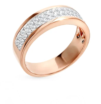 Gold ring with diamonds sunlight sample 585
Gold ring with diamonds sunlight sample 585