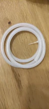 Tubo de silicona de grado alimenticio, manguera de goma Flexible de diámetro de salida de 4, 6, 8, 10, 12, 16, 20 y 28mm, 1M