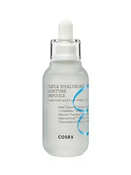 Deep hydration serum with hyaluronic acid CosRX triple hyaluronic moisture ampoule
Deep hydration serum with hyaluronic acid CosRX triple hyaluronic moisture ampoule