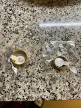 MANGOSKY-anillo de acero inoxidable dorado para hombre y mujer, 4mm, 6mm