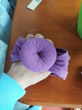 Headbands Hair-Accessories Bows-Knotted Nylon Elastic Newborn Girls Solid-Color Soft