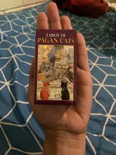 Board-Game Oracle-Cards Deck Tarot Astrology Pagan Cats Party Family Divination of Full-English