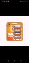 Gillette-Cuchillas de afeitar para hombre Fusion, 5 capas, cuchillas de seguridad, acero inoxidable, cuidado de la cara, 4 unidades