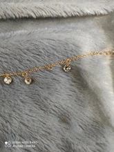 Tobillera de cristal con colgante Vintage para mujer, cadena de eslabones, Bohemia, Color dorado y plateado, para botas, joyería para pies, 2018