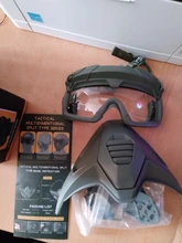 -Goggles Snowmobile-Mask Paintball-Glasses Airsoft Tactical for with Detachable Cycling