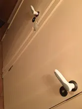 Manija de puerta trasera silenciosa, almohadilla anticolisión antigolpes, antiestática, funda protectora de silicona, gran oferta