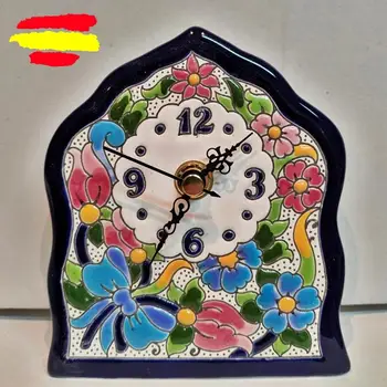 Ceramic clock floor 12cm. - 4.7in - Watch foot - table - glazed a hand - made in Spain - home and decoration -
Ceramic clock floor 12cm. - 4.7in - Watch foot - table - glazed a hand - made in Spain - home and decoration -