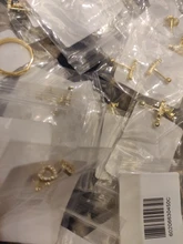 Pendiente de cartílago de circonia cúbica para mujer, aretes pequeños de Plata de Ley 925, Piercing para la oreja, regalos de joyería, 1 ud.