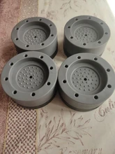 Alfombrilla de goma fija Universal para lavadora, almohadillas de pies antivibración para lavadora, secadora, frigorífico, almohadillas fijas, 4 Uds.