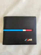 KUNBABY-cartera de piel sintética con logotipo M, 1 Uds., color negro o café, envío gratis