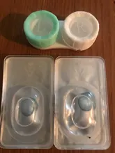 1 par (2 uds.) de lentes de colores para ojos, azul, marrón, 1 año de uso, púrpura, para lentes de contacto de ojos con Color