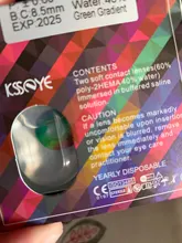 D orella-lentillas de colores para Halloween, 1 par (2 uds) de Cateye de amatista, lentillas de contacto de colores