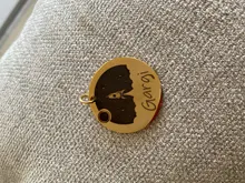 Etiqueta de identificación de perro personalizada, grabado Retro, etiqueta de identificación de nombre para perros, gatos, cachorros, placa redonda de Metal, productos para mascotas