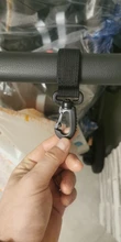 Ganchos de seguridad para cochecito de bebé, 2 uds., gancho para bolsa de cochecito de silla de ruedas, Clip de la bolsa de compras, gancho para coche de bebé