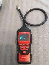 Analizador de Gas HT601A, Detector de fugas de Gas, LED portátil, alarma de Gas inflamable, analizador