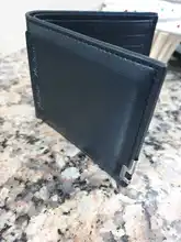 Cartera de piel sintética para hombre, billetera corta de cuero Retro, Horizontal, multitarjeta, de lujo, monedero de Color puro a la moda