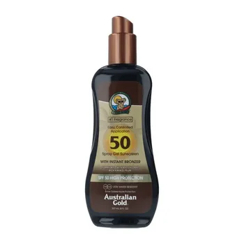 Spray Sun Protector Sunscreen Australian Gold SPF 50 (237 ml)
Spray Sun Protector Sunscreen Australian Gold SPF 50 (237 ml)