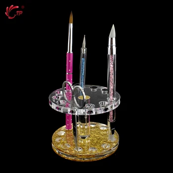 Professional Heart Round Brush Stand Makeup Nail Art 12 Holes Acrylic Gel Nail Brush Pen Holder Gold Rest Stand Display Brushes
Professional Heart Round Brush Stand Makeup Nail Art 12 Holes Acrylic Gel Nail Brush Pen Holder Gold Rest Stand Display Brushes