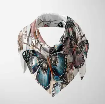 Else Brown Blue Butterfly Floral Flowers 3d Printed Square Rayon Fabric Neck Head Floral Pattern Scarf Scarves Women Hijab
Else Brown Blue Butterfly Floral Flowers 3d Printed Square Rayon Fabric Neck Head Floral Pattern Scarf Scarves Women Hijab