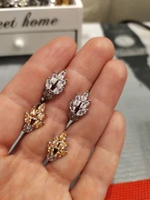 Pendientes de tuerca inusuales para mujer, joyería coreana, regalo de San Valentín, bisutería de Color rojo y plateado, pendientes de precio de fábrica, 1 par