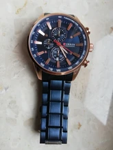 CURREN-Reloj de pulsera deportivo impermeable para hombre, cronógrafo de cuarzo con fecha, masculino, de lujo, nuevo