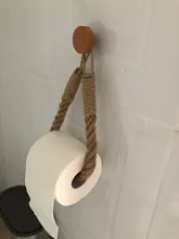 Soporte para colgar papel higiénico y toallas, suministros vintage de decoración para el baño del hotel