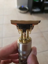Maquinilla para afeitado de cabeza T recargable, recortadora t-outliner, afeitadora de peluquero, Vintage, inalámbrica, corte de pelo, hombre