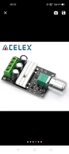 Controlador de velocidad del Motor, regulador ajustable con interruptor de potenciómetro, 6V DC 12V 24V 28VDC 3A 80W PWM