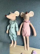 Juguetes Kawaii para niños, juguetes de ratón de peluche para niñas, regalos de cumpleaños, fiesta de navidad