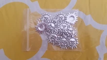 21x17mm 15PCs plata antigua chapado en oro bronce sol hecho a mano encantos colgante: Joyería de bricolaje hallazgos para collar de pulsera