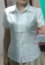 camisas mujer blusas mujer camisa femenina blusa mujer blusa Moda coreana Mujer Camisas Oficina señora Blusa De algodón Blusas Mujer De Moda 2019 mujeres Blusas elegante Mujer talla grande 5XL blusas mujer de moda 2019