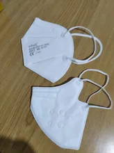 Alta calidad KN95 niños máscaras chico Mascarillas más grueso KN95 polvo máscara protectora boca FFP2 cara mascarilla reutilizable FFP3