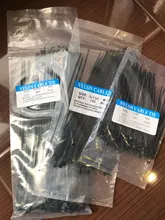 Juego de cables de nailon de autosujeción, conjunto de tirantes de plástico, 3x300, 3x100, 4x150, MRO, suministro Industrial, sujetadores y Cable de Hardware, 200 Uds.