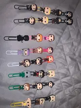 25 uds caliente icono de marcadores de libro de papel Clips de papelería para maestro de los estudiantes de la Escuela de suministros de oficina punto de libro regalo de los niños