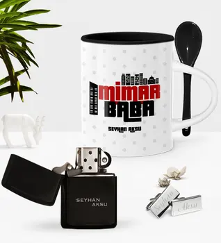Personalized Custom Architect Father With Spoon Cup Cigarette Lighter Cufflink Seti-1
Personalized Custom Architect Father With Spoon Cup Cigarette Lighter Cufflink Seti-1