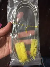 Cleaning-Brush Cleaner-Tool Pipe WATER-FILTER-PUMP Aquarium Hose Stainless-Steel Long