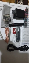 Juego completo de máquinas de tatuaje, pistola rotativa, pluma de tatuaje, fuente de alimentación de cartuchos, agujas, máquina para maquillaje permanente, accesorios