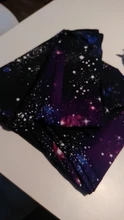 LETSFIND-Leggings con estampado 3D de galaxia para mujer, pantalones de cintura alta, elásticos, talla grande