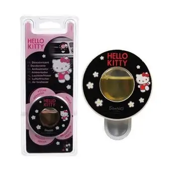 Air freshener Hello Kitty membrane black.
Air freshener Hello Kitty membrane black.