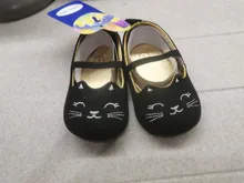 Zapatos de primeros pasos para bebé, cochecito para recién nacido, mocasines de princesa estampado de gatos, suaves, 2020